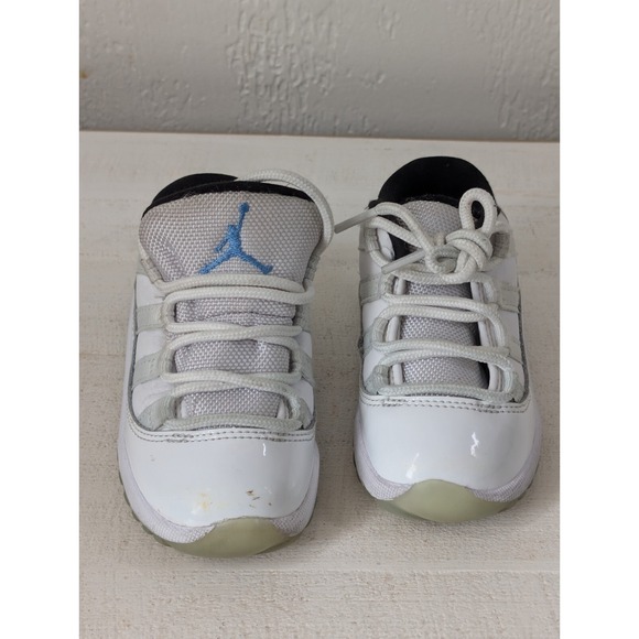 Air Jordan 11 Retro Low Legend Blue Toddler Baby Size 8C - Picture 2 of 8